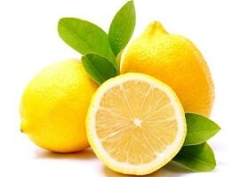 The juice of a lemon